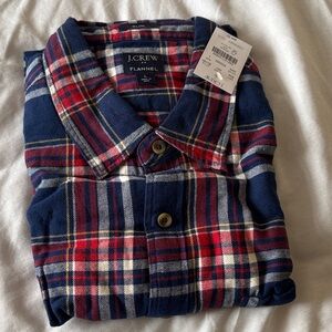J. Crew Red and Blue Plaid Shirt